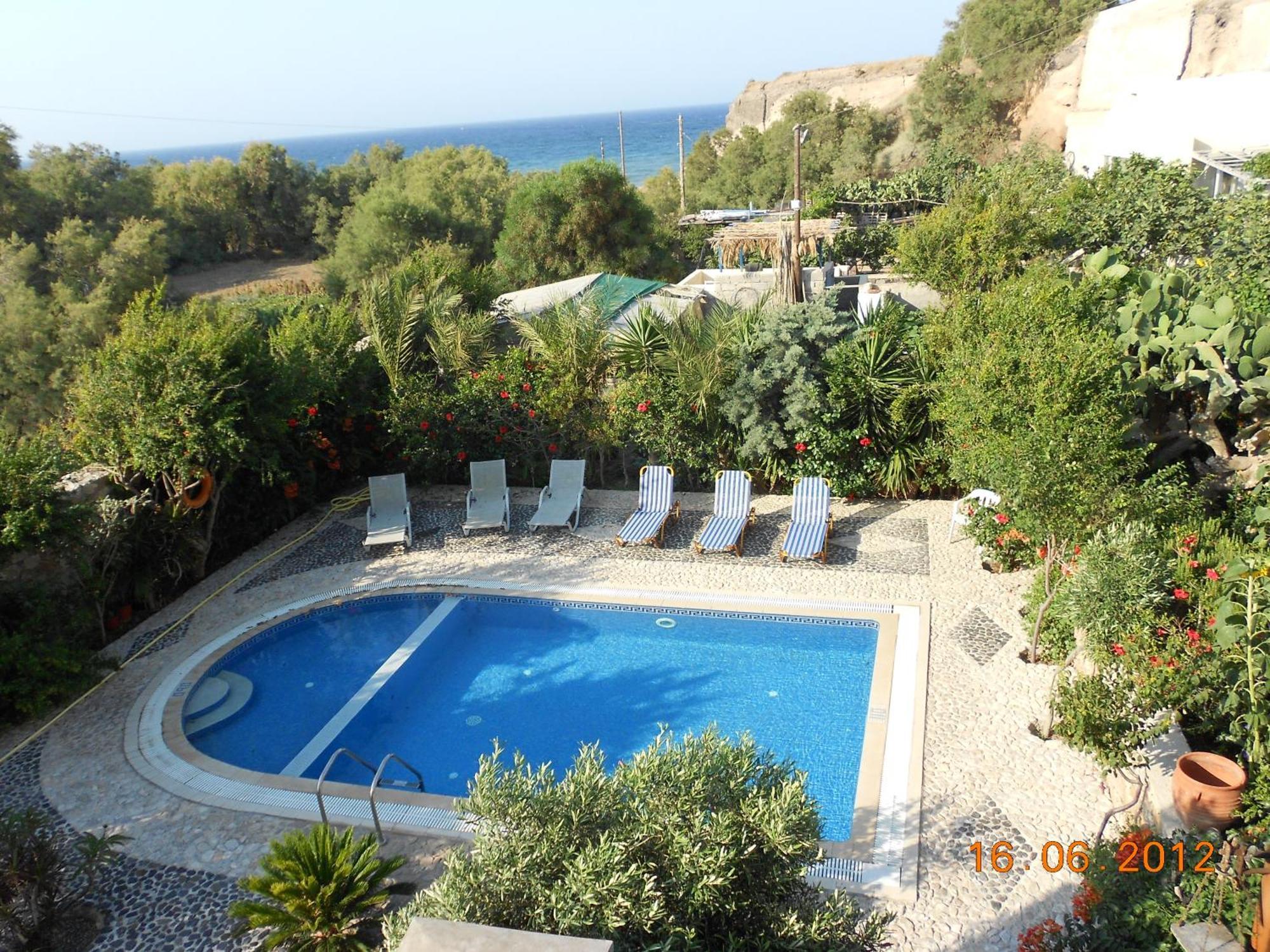 Sea Bliss Villas Karterados  Bagian luar foto